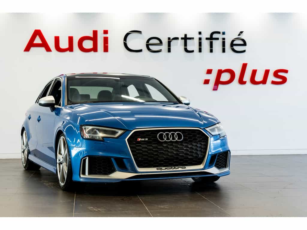 Image 1 Audi RS 3 2.5T Quattro Sport Exhaust Ara Blue 2018