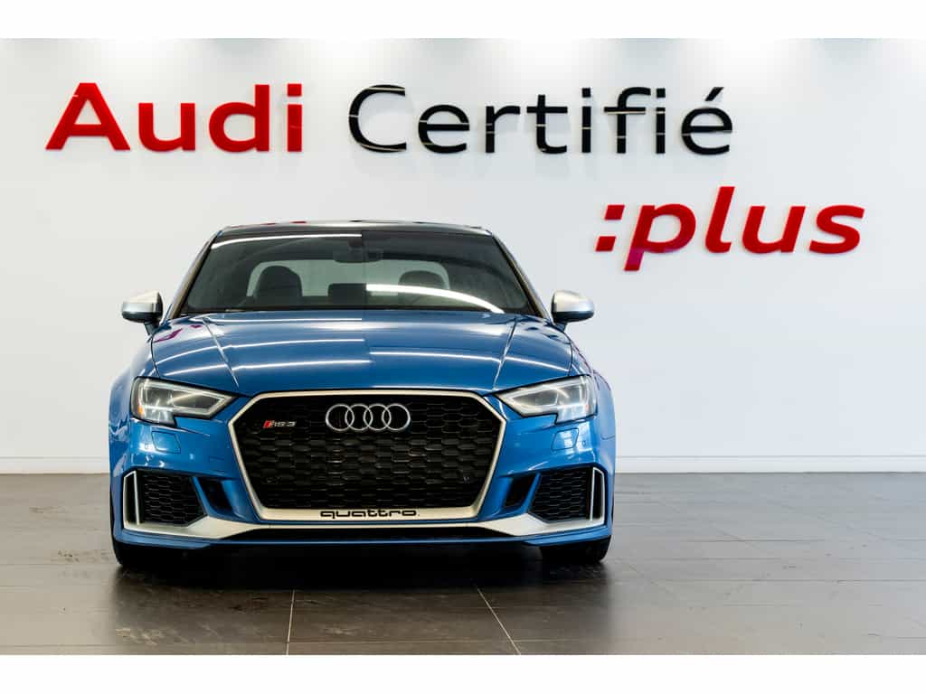 Image 2 Audi RS 3 2.5T Quattro Sport Exhaust Ara Blue 2018