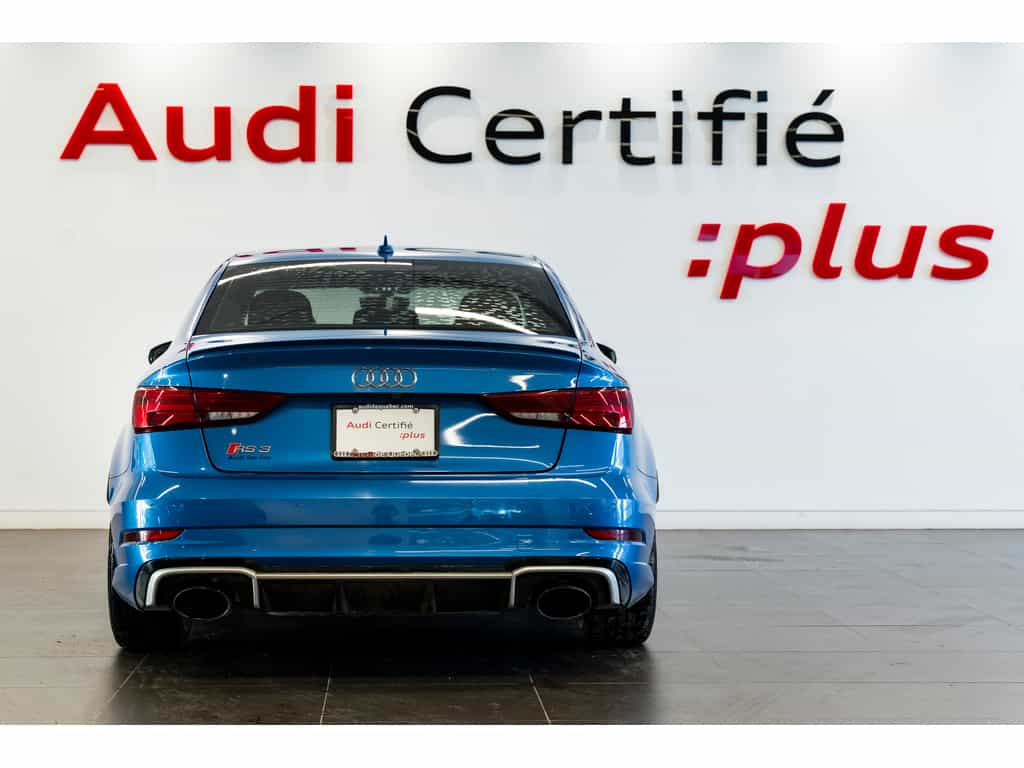 Image 4 Audi RS 3 2.5T Quattro Sport Exhaust Ara Blue 2018